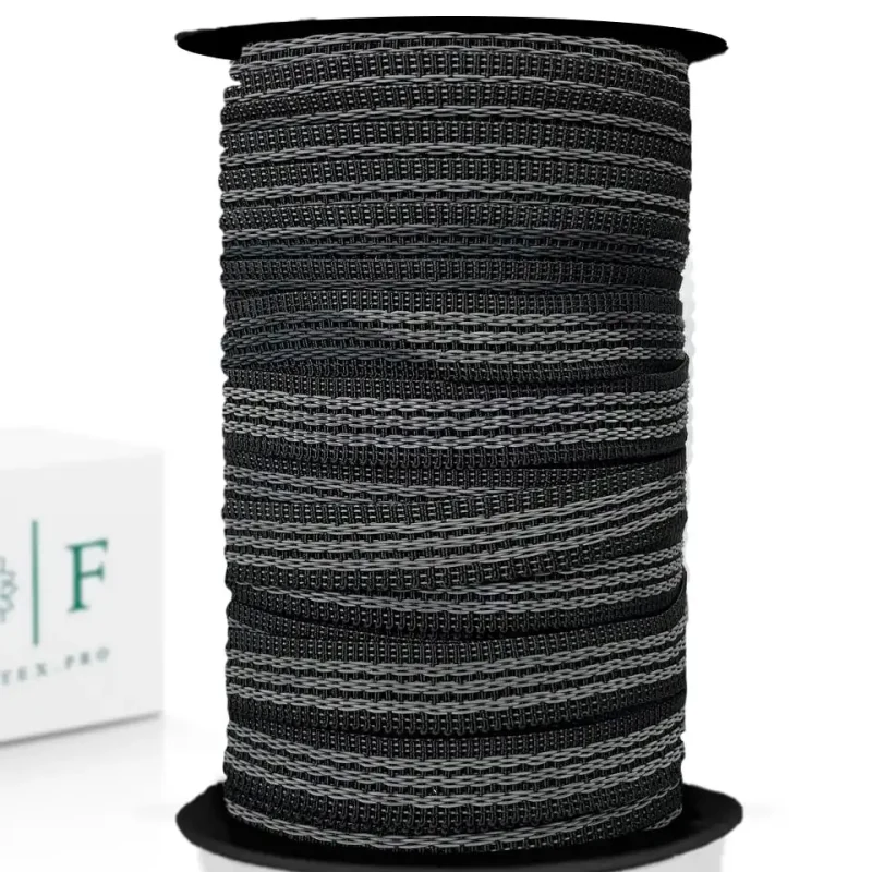 Нить латексная 42/40 тальк/силикон черная и белая.