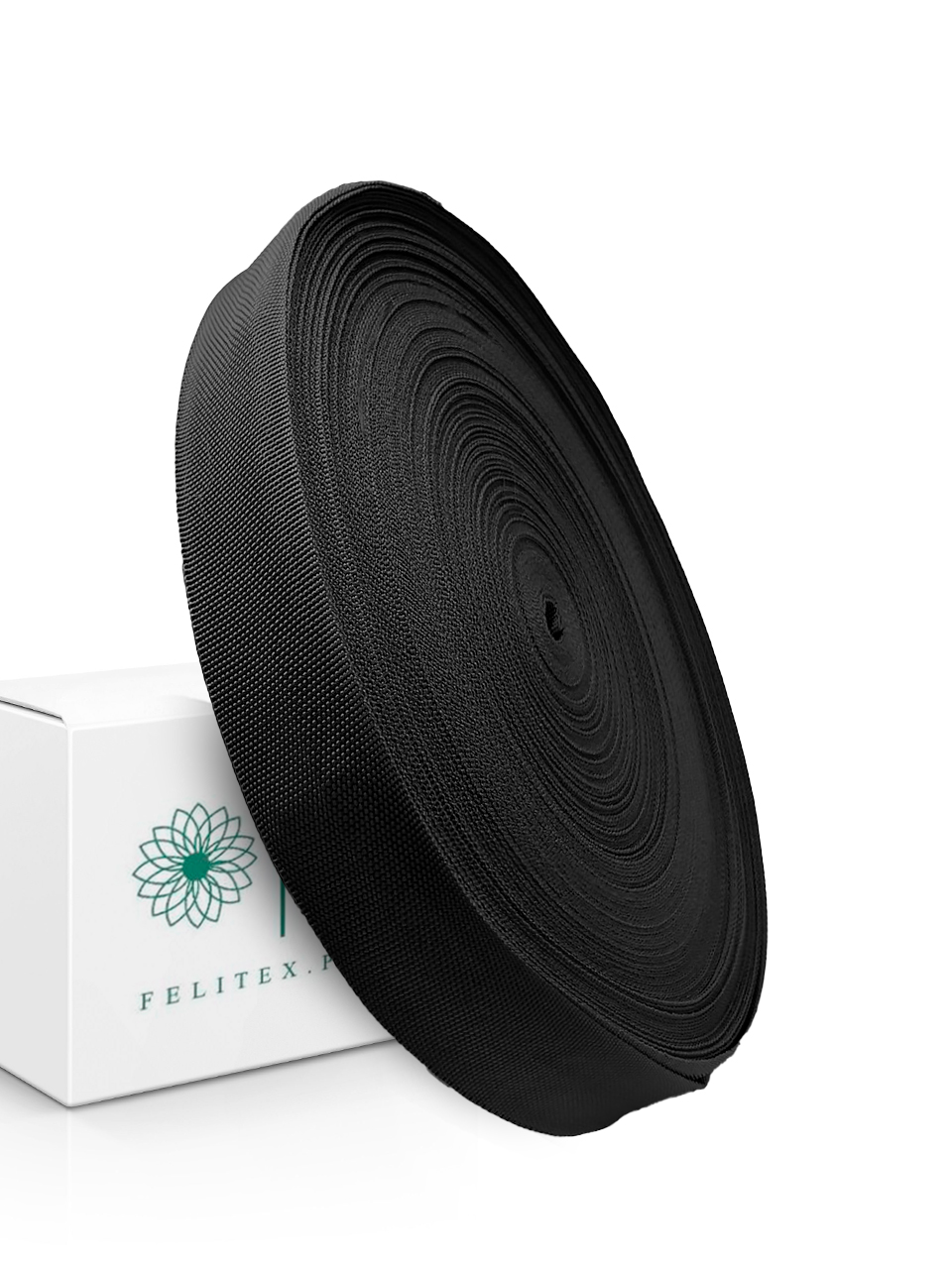 Лента ременная п/п облегченная, 25мм черный