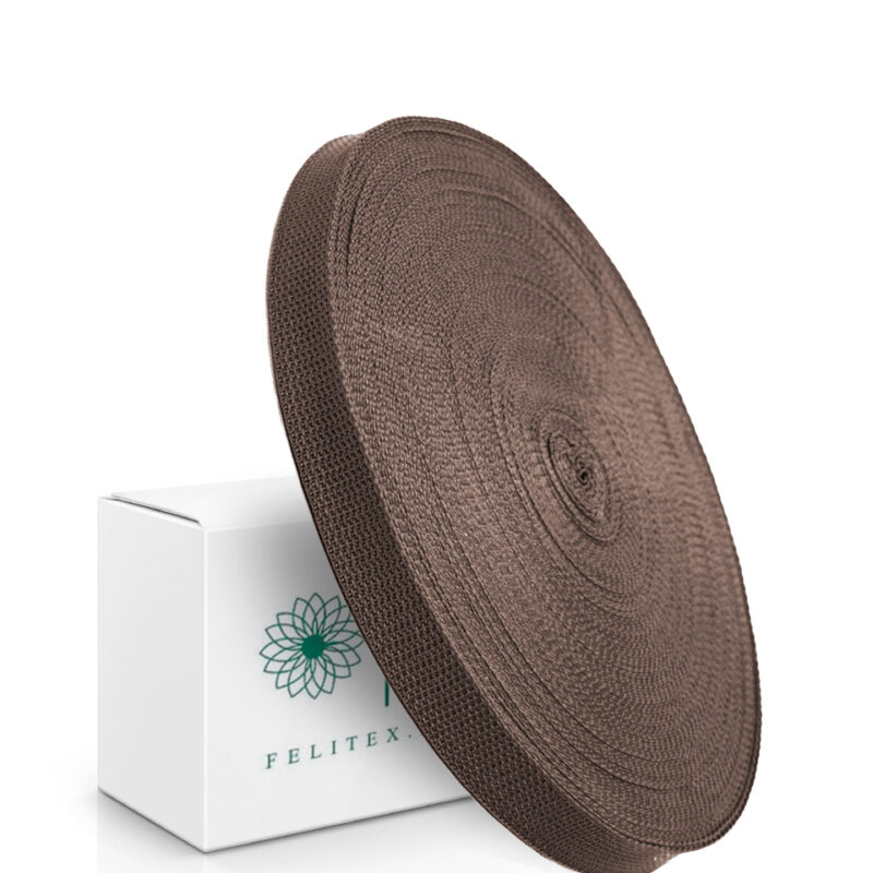 Лента ременная п/п 680D стандарт+ 38мм, коричневый