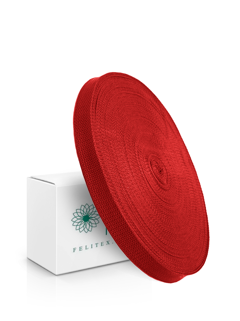 Лента ременная п/п 680D стандарт, 25мм красный